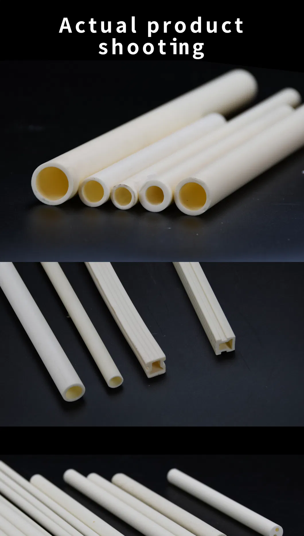 99% Al2O3 Aluminium Oxide Ceramic Tube for High Refractoriness Applications